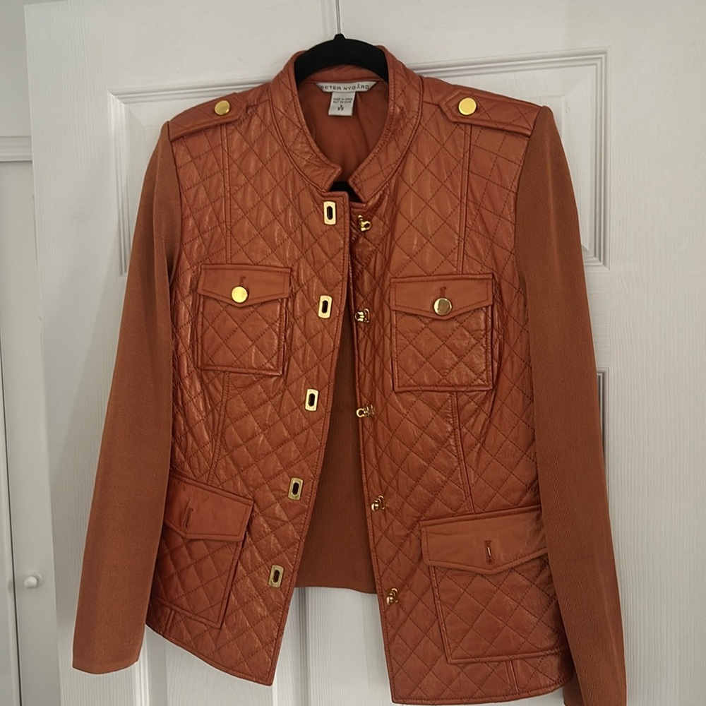 Leather jacket